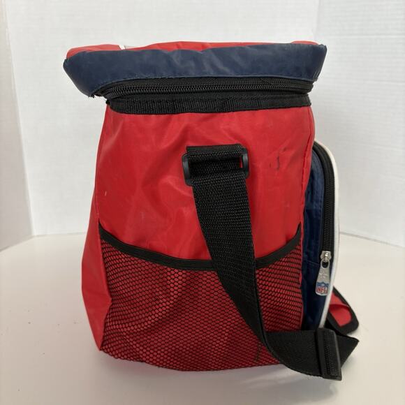 New England Patriots Cooler Soft Sided Insulated Cooler Lunch Bag Sports Beach - Picture 4 of 10